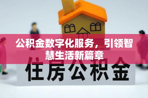 罗平公积金数字化服务，引领智慧生活新篇章