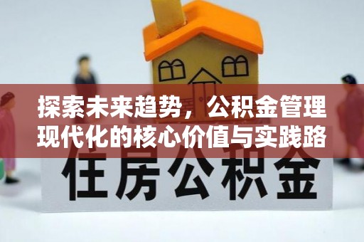 罗平探索未来趋势，公积金管理现代化的核心价值与实践路径