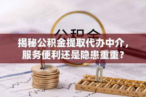 罗平揭秘公积金提取代办中介，服务便利还是隐患重重？
